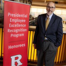 Dr. Jay Tischfield recipient of the Rutgers Lifetime Contribution Award 